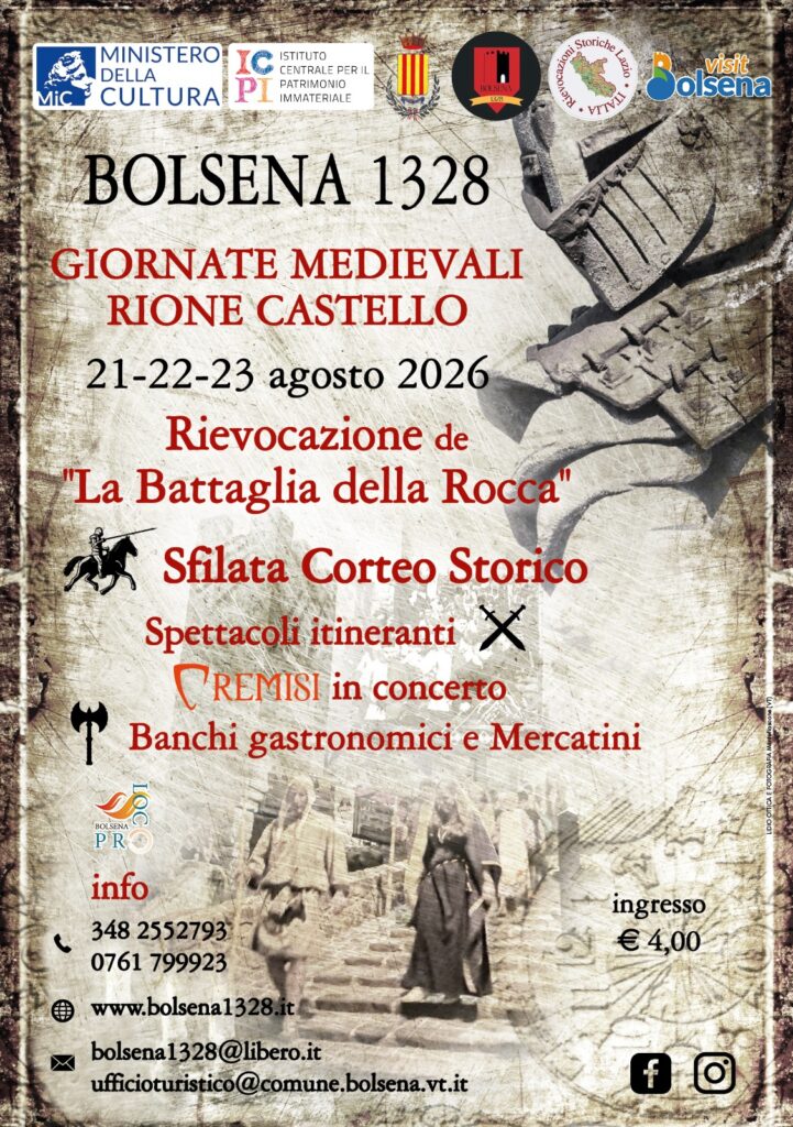 Bolsena1328 - Rievocazione storica a Bolsena